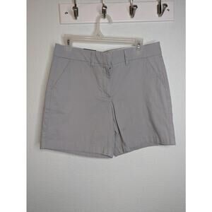 Tommy Hilfiger Women's Chino Shorts Size 8 Dove Grey NWT